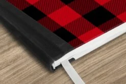 Carnet - Cahier - Motifs - Plaid - Rouge - Zwart - Carnet - Format A5 - Bloc-notes - Noël - Cadeau - Cadeau De Noël Homme, Femme Et Enfant -Decoris Boutique 1200x800 136