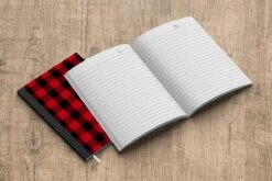Carnet - Cahier - Motifs - Plaid - Rouge - Zwart - Carnet - Format A5 - Bloc-notes - Noël - Cadeau - Cadeau De Noël Homme, Femme Et Enfant -Decoris Boutique 1200x800 137