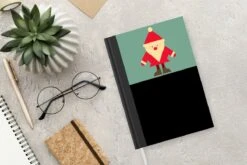 Carnet - Cahier - Illustration - Noël - Père Noël - Citations - Blauw - Vintage - Carnet - Format A5 - Bloc-notes - Noël - Cadeau - Cadeau De Noël Pour Hommes, Femmes Et Enfants -Decoris Boutique 1200x800 170