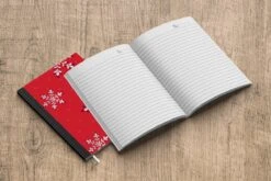 Carnet - Cahier - Motifs - Noël - Argent - Plantes - Carnet - Format A5 - Bloc-notes - Noël - Cadeau - Cadeau De Noël Homme, Femme Et Enfant -Decoris Boutique 1200x800 197