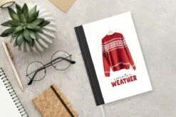 Carnet - Carnet D'écriture - Hiver - Pull - Noël - Carnet - Format A5 - Bloc-notes - Noël - Cadeau - Cadeau De Noël Homme, Femme Et Enfant -Decoris Boutique 1200x800 21