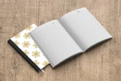 Carnet - Cahier D'écriture - Flocon De Neige - Gold - Glitter - Noël - Design - Carnet - Format A5 - Bloc-notes - Cadeaux Sinterklaas - Cadeaux Pour Enfants - Cadeaux Chaussures - Petits Cadeaux -Decoris Boutique 1200x800 217