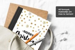 Cahier - Cahier D'écriture - Noël - Joyeux Noël - Or - Proverbes - Citations - Cahier - Format A5 - Bloc-notes - Cadeaux Sinterklaas - Cadeaux Pour Enfants - Cadeaux Chaussures - Petits Cadeaux -Decoris Boutique 1200x800 26