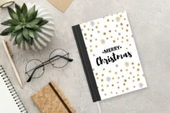 Cahier - Cahier D'écriture - Noël - Joyeux Noël - Or - Proverbes - Citations - Cahier - Format A5 - Bloc-notes - Cadeaux Sinterklaas - Cadeaux Pour Enfants - Cadeaux Chaussures - Petits Cadeaux -Decoris Boutique 1200x800 27