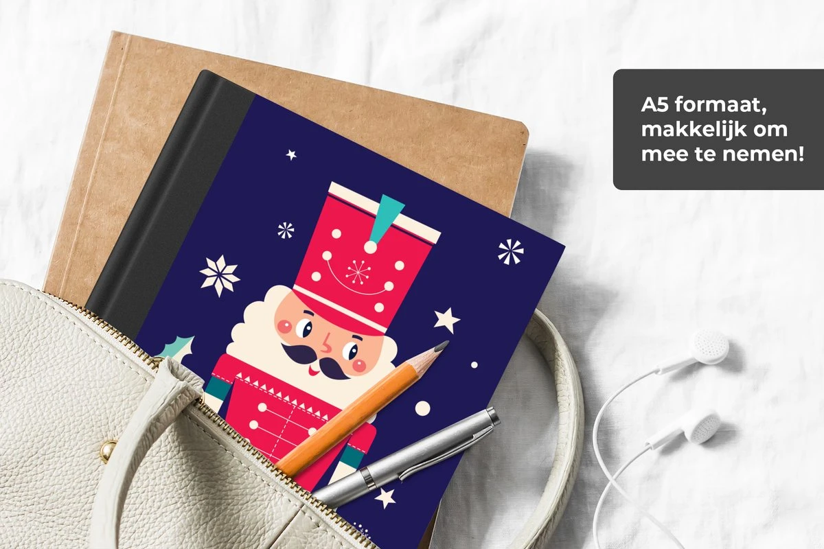 Carnet - Carnet - Père Noël - Noël - Houx - Neige - Carnet - Taille A5 - Bloc-notes - Noël - Cadeau - Cadeau De Noël Pour Hommes, Femmes Et Enfants 7 Carnet - Carnet - Père Noël - Noël - Houx - Neige - Carnet - Taille A5 - Bloc-notes - Noël - Cadeau - Cadeau De Noël Pour Hommes, Femmes Et Enfants – Image 5