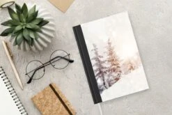 Carnet - Cahier - Arbre - Neige - Hiver - Carnet - Format A5 - Bloc-notes - Noël - Cadeau - Cadeau De Noël Pour Hommes, Femmes Et Enfants -Decoris Boutique 1200x800 292