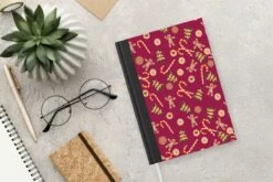 Carnet - Cahier - Noël - Canne En Bonbon - Pain D'épice - Patrons - Carnet - Format A5 - Bloc-notes - Noël - Cadeau - Cadeau De Noël Homme, Femme Et Enfant -Decoris Boutique 1200x800 329