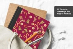 Carnet - Cahier - Noël - Canne En Bonbon - Pain D'épice - Patrons - Carnet - Format A5 - Bloc-notes - Noël - Cadeau - Cadeau De Noël Homme, Femme Et Enfant -Decoris Boutique 1200x800 330