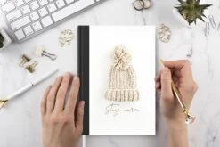 Carnet - Carnet D'écriture - Hiver - Chapeau - Citation - Carnet - Format A5 - Bloc-notes - Noël - Cadeau - Cadeau De Noël Homme, Femme Et Enfant -Decoris Boutique 1200x800 368