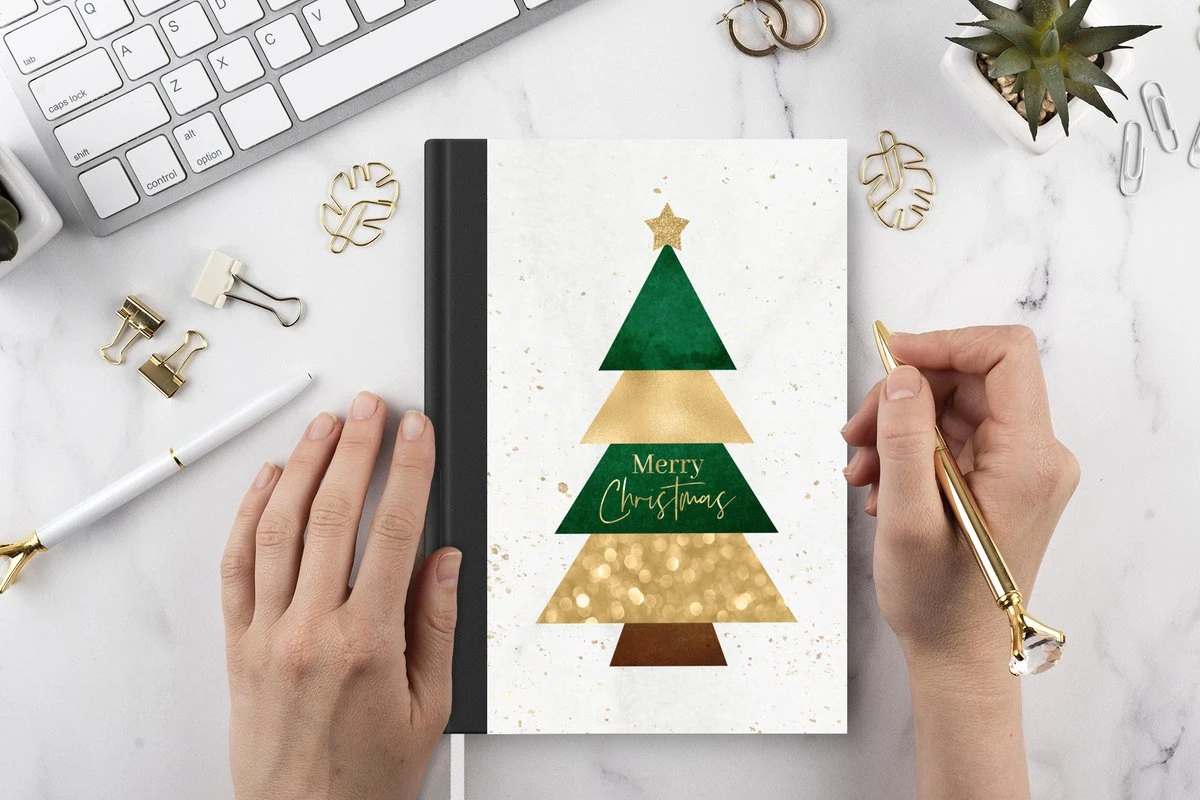 Carnet - Cahier D'écriture - Sapin De Noël - Citations - Proverbes - Joyeux Noël - Carnet - Format A5 - Bloc-notes 4 Carnet - Cahier D'écriture - Sapin De Noël - Citations - Proverbes - Joyeux Noël - Carnet - Format A5 - Bloc-notes – Image 2