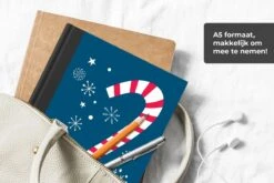 Carnet - Cahier - Canne En Bonbon - Flocon De Neige - Noël - Neige - Carnet - Format A5 - Bloc-notes - Noël - Cadeau - Cadeau De Noël Pour Hommes, Femmes Et Enfants -Decoris Boutique 1200x800 394
