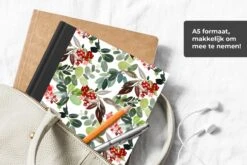 Carnet - Cahier - Baies - Aquarelle - Rouge - Carnet - Format A5 - Bloc-notes - Noël - Cadeau - Cadeau De Noël Homme, Femme Et Enfant -Decoris Boutique 1200x800 408