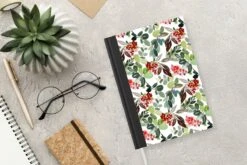 Carnet - Cahier - Baies - Aquarelle - Rouge - Carnet - Format A5 - Bloc-notes - Noël - Cadeau - Cadeau De Noël Homme, Femme Et Enfant -Decoris Boutique 1200x800 410