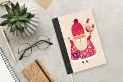Carnet - Carnet - Noël - Vogel - Neige - Père Noël - Hiver - Carnet - Format A5 - Bloc-notes - Noël - Cadeau - Cadeau De Noël Pour Hommes, Femmes Et Enfants -Decoris Boutique 1200x800 413