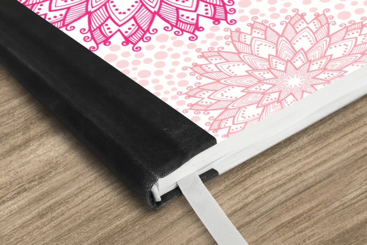 Carnet - Cahier - Noël - Étoiles - Rose - Motifs - Carnet - Format A5 - Bloc-notes - Noël - Cadeau - Cadeau De Noël Homme, Femme Et Enfant 5 Carnet - Cahier - Noël - Étoiles - Rose - Motifs - Carnet - Format A5 - Bloc-notes - Noël - Cadeau - Cadeau De Noël Homme, Femme Et Enfant – Image 3