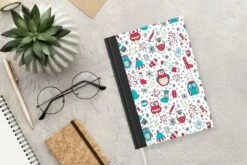 Carnet - Cahier - Motifs - Hibou - Noël - Carnet - Format A5 - Bloc-notes - Noël - Cadeau - Cadeau De Noël Pour Hommes, Femmes Et Enfants -Decoris Boutique 1200x800 47