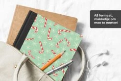 Carnet - Cahier - Canne En Bonbon - Noël - Flocon De Neige - Motifs - Carnet - Format A5 - Bloc-notes - Noël - Cadeau - Cadeau De Noël Pour Hommes, Femmes Et Enfants -Decoris Boutique 1200x800 480