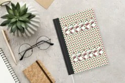 Carnet - Cahier - Noël - Motif - Vintage - Carnet - Taille A5 - Bloc-notes - Noël - Cadeau - Cadeau De Noël Pour Hommes, Femmes Et Enfants -Decoris Boutique 1200x800 518