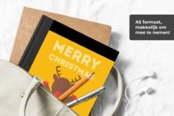 Carnet - Cahier - Noël - Citations - Illustration - Renne - Joyeux Noël - Jaune - Carnet - Format A5 - Bloc-notes - Noël - Cadeau - Cadeau De Noël Pour Hommes, Femmes Et Enfants -Decoris Boutique 1200x800 52