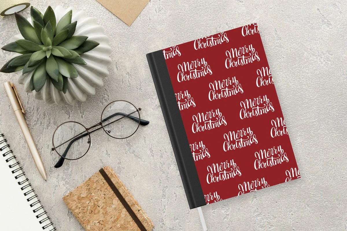 Carnet - Cahier - Citations - Noël - Motifs - Rouge - Wit - Carnet - Format A5 - Bloc-notes - Noël - Cadeau - Cadeau De Noël Pour Hommes, Femmes Et Enfants 5 Carnet - Cahier - Citations - Noël - Motifs - Rouge - Wit - Carnet - Format A5 - Bloc-notes - Noël - Cadeau - Cadeau De Noël Pour Hommes, Femmes Et Enfants – Image 3