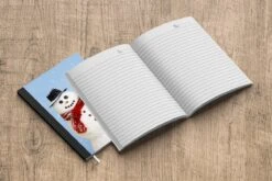 Carnet - Carnet D'écriture - Un Bonhomme De Neige Avec Des Cadeaux De Noël - Carnet - Format A5 - Bloc-notes - Noël - Cadeau - Cadeau De Noël Pour Hommes, Femmes Et Enfants -Decoris Boutique 1200x800 553
