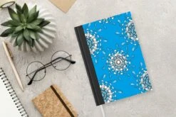 Carnet - Cahier - Fleurs - Flocon De Neige - Design - Hiver - Carnet - Format A5 - Bloc-notes - Noël - Cadeau - Cadeau De Noël Pour Hommes, Femmes Et Enfants -Decoris Boutique 1200x800 563