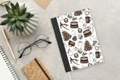 Carnet - Cahier D'écriture - Vintage - Noël - Motifs - Décembre - Carnet - Taille A5 - Bloc-notes - Cadeaux Sinterklaas - Cadeaux Pour Enfants - Cadeaux Chaussures - Petits Cadeaux -Decoris Boutique 1200x800 586