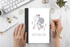 Cahier - Cahier - Licorne - Enfants - Noël - Citation - Happy Année - Kids - Filles - Meiden - Enfant - Cahier - Format A5 - Bloc - Notes - Noël - Cadeau - Cadeau De Noël Pour Hommes, Femmes Et Enfants -Decoris Boutique 1200x800 619