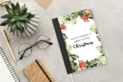 Carnet - Cahier - Noël - Citation - Aquarelle - Carnet - Taille A5 - Bloc-notes - Noël - Cadeau - Cadeau De Noël Pour Hommes, Femmes Et Enfants -Decoris Boutique 1200x800 642