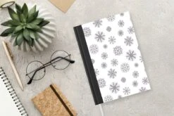 Carnet - Carnet D'écriture - Flocon De Neige - Design - Hiver - Carnet - Format A5 - Bloc-notes - Noël - Cadeau - Cadeau De Noël Pour Hommes, Femmes Et Enfants -Decoris Boutique 1200x800 65
