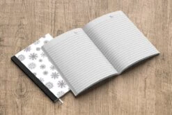 Carnet - Carnet D'écriture - Flocon De Neige - Design - Hiver - Carnet - Format A5 - Bloc-notes - Noël - Cadeau - Cadeau De Noël Pour Hommes, Femmes Et Enfants -Decoris Boutique 1200x800 66