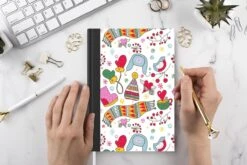 Carnet - Cahier - Motifs - Hiver - Noël - Carnet - Format A5 - Bloc-notes - Noël - Cadeau - Cadeau De Noël Homme, Femme Et Enfant -Decoris Boutique 1200x800 669