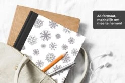 Carnet - Carnet D'écriture - Flocon De Neige - Design - Hiver - Carnet - Format A5 - Bloc-notes - Noël - Cadeau - Cadeau De Noël Pour Hommes, Femmes Et Enfants -Decoris Boutique 1200x800 67