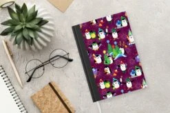 Carnet - Carnet D'écriture - Pingouin - Noël - Feux D'artifice - Hiver - Design - Carnet - Format A5 - Bloc-notes - Noël - Cadeau - Cadeau De Noël Homme, Femme Et Enfant -Decoris Boutique 1200x800 691