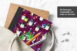 Carnet - Carnet D'écriture - Pingouin - Noël - Feux D'artifice - Hiver - Design - Carnet - Format A5 - Bloc-notes - Noël - Cadeau - Cadeau De Noël Homme, Femme Et Enfant -Decoris Boutique 1200x800 692