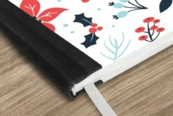 Carnet - Cahier - Hiver - Fleurs - Noël - Motifs - Carnet - Format A5 - Bloc-notes - Noël - Cadeau - Cadeau De Noël Pour Hommes, Femmes Et Enfants -Decoris Boutique 1200x800 701