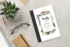 Carnet - Carnet - Noël - Citation - Famille - Carnet - Format A5 - Bloc-notes - Noël - Cadeau - Cadeau De Noël Pour Hommes, Femmes Et Enfants -Decoris Boutique 1200x800 713