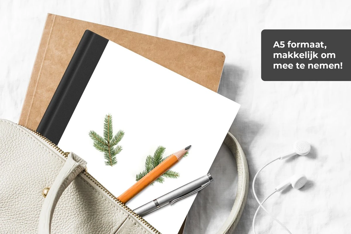 Carnet - Carnet D'écriture - Noël - Branches - Décoration De Noël - Carnet - Format A5 - Bloc-notes - Noël - Cadeau - Cadeau De Noël Homme, Femme Et Enfant 8 Carnet - Carnet D'écriture - Noël - Branches - Décoration De Noël - Carnet - Format A5 - Bloc-notes - Noël - Cadeau - Cadeau De Noël Homme, Femme Et Enfant – Image 6