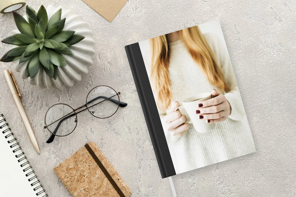 Carnet - Carnet D'écriture - Café - Hiver - Pull - Carnet - Taille A5 - Bloc-notes - Noël - Cadeau - Cadeau De Noël Pour Hommes, Femmes Et Enfants 7 Carnet - Carnet D'écriture - Café - Hiver - Pull - Carnet - Taille A5 - Bloc-notes - Noël - Cadeau - Cadeau De Noël Pour Hommes, Femmes Et Enfants – Image 5