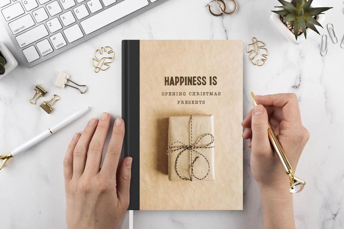 Carnet - Carnet D'écriture - Noël - Cadeau - Devis - Carnet - Format A5 - Bloc-notes - Noël - Cadeau - Cadeau De Noël Homme, Femme Et Enfant 5 Carnet - Carnet D'écriture - Noël - Cadeau - Devis - Carnet - Format A5 - Bloc-notes - Noël - Cadeau - Cadeau De Noël Homme, Femme Et Enfant – Image 3