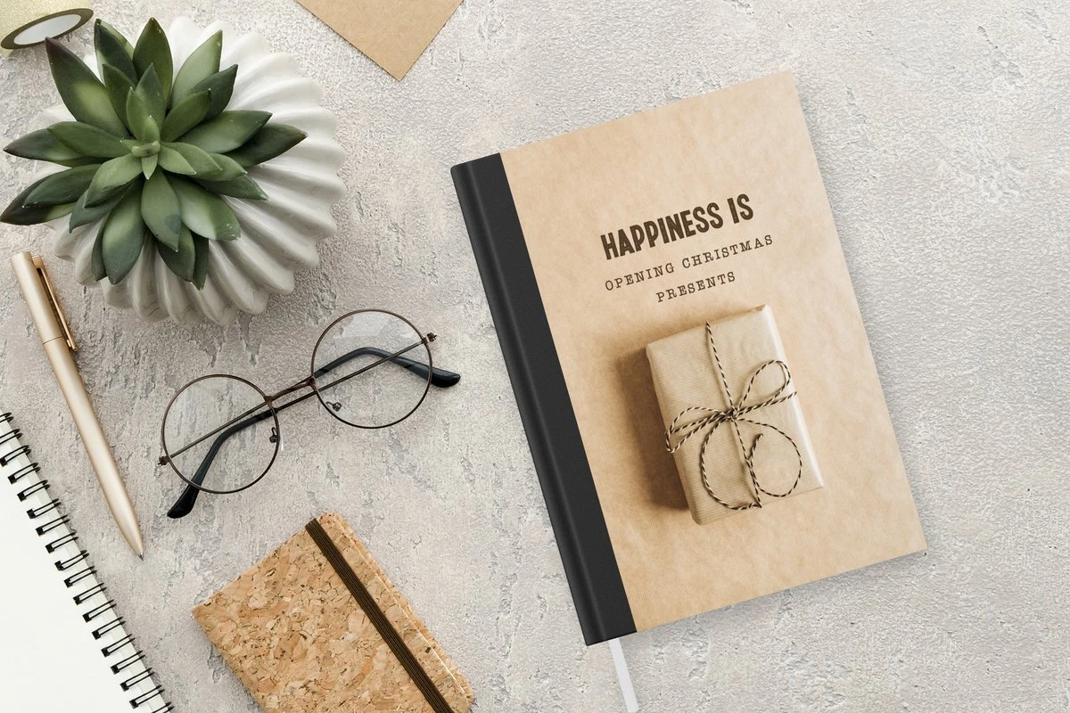 Carnet - Carnet D'écriture - Noël - Cadeau - Devis - Carnet - Format A5 - Bloc-notes - Noël - Cadeau - Cadeau De Noël Homme, Femme Et Enfant 6 Carnet - Carnet D'écriture - Noël - Cadeau - Devis - Carnet - Format A5 - Bloc-notes - Noël - Cadeau - Cadeau De Noël Homme, Femme Et Enfant – Image 4