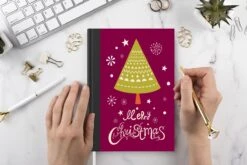 Carnet - Cahier D'écriture - Sapin De Noël - Neige - Noël - Joyeux Noël - Carnet - Format A5 - Bloc-notes - Noël - Cadeau - Cadeau De Noël Homme, Femme Et Enfant -Decoris Boutique 1200x800 739