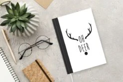Carnet - Carnet D'écriture - Citation De Noël Oh Cerf - Carnet - Format A5 - Bloc-notes - Noël - Cadeau - Cadeau De Noël Pour Hommes, Femmes Et Enfants -Decoris Boutique 1200x800 74