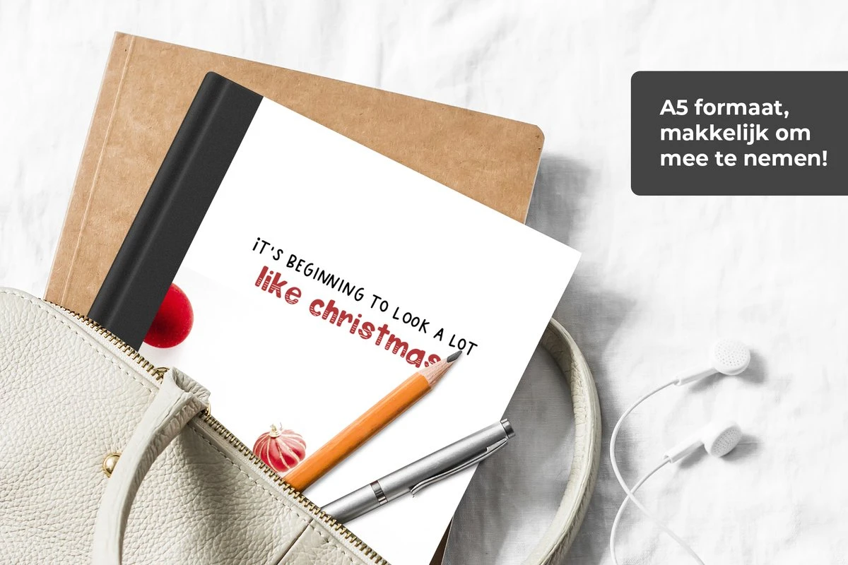 Cahier - Carnet D'écriture - Hiver - Citation - Boules De Noël - Carnet - Format A5 - Bloc-notes - Noël - Cadeau - Cadeau De Noël Homme, Femme Et Enfant 7 Cahier - Carnet D'écriture - Hiver - Citation - Boules De Noël - Carnet - Format A5 - Bloc-notes - Noël - Cadeau - Cadeau De Noël Homme, Femme Et Enfant – Image 5