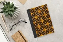 Carnet - Cahier - Motifs - Noël - Or - Carnet - Format A5 - Bloc-notes - Noël - Cadeau - Cadeau De Noël Pour Hommes, Femmes Et Enfants -Decoris Boutique 1200x800 767