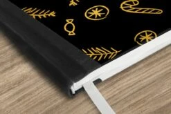 Cahier - Cahier D'écriture - Noël - Cadeau - Snoep - Or - Cahier - Format A5 - Bloc-notes - Cadeaux Sinterklaas - Cadeaux Pour Enfants - Cadeaux Chaussures - Petits Cadeaux -Decoris Boutique 1200x800 778