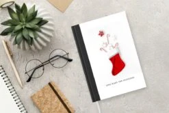Cahier - Cahier D'écriture - Hiver - Chaussette De Noël - Snoep - Cahier - Format A5 - Bloc-notes - Cadeaux Sinterklaas - Cadeaux Pour Enfants - Cadeaux Chaussures - Petits Cadeaux -Decoris Boutique 1200x800 786