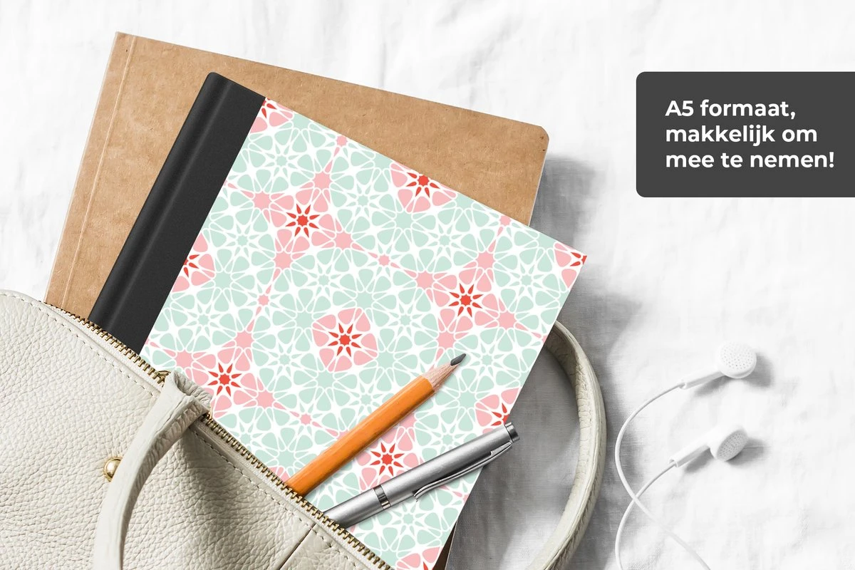 Carnet - Carnet D'écriture - Fleurs - Etoiles - Hiver - Design - Carnet - Format A5 - Bloc-notes - Noël - Cadeau - Cadeau De Noël Homme, Femme Et Enfant 8 Carnet - Carnet D'écriture - Fleurs - Etoiles - Hiver - Design - Carnet - Format A5 - Bloc-notes - Noël - Cadeau - Cadeau De Noël Homme, Femme Et Enfant – Image 6