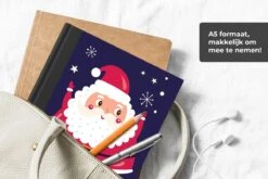 Carnet - Cahier D'écriture - Père Noël - Noël - Citations - Joyeux Noël - Neige - Carnet - Format A5 - Bloc-notes -Decoris Boutique 1200x800 828