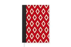 Carnet - Cahier - Noël - Motifs - Diamant - Rouge - Carnet - Format A5 - Bloc-notes - Noël - Cadeau - Cadeau De Noël Homme, Femme Et Enfant -Decoris Boutique 1200x800 880